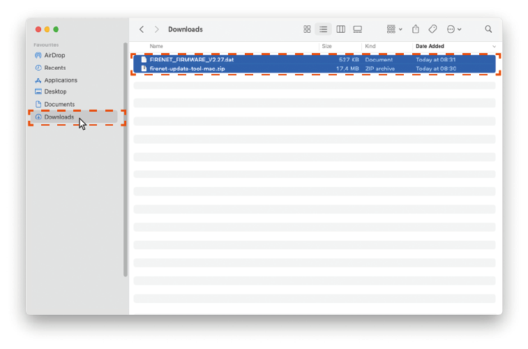Downloads folder